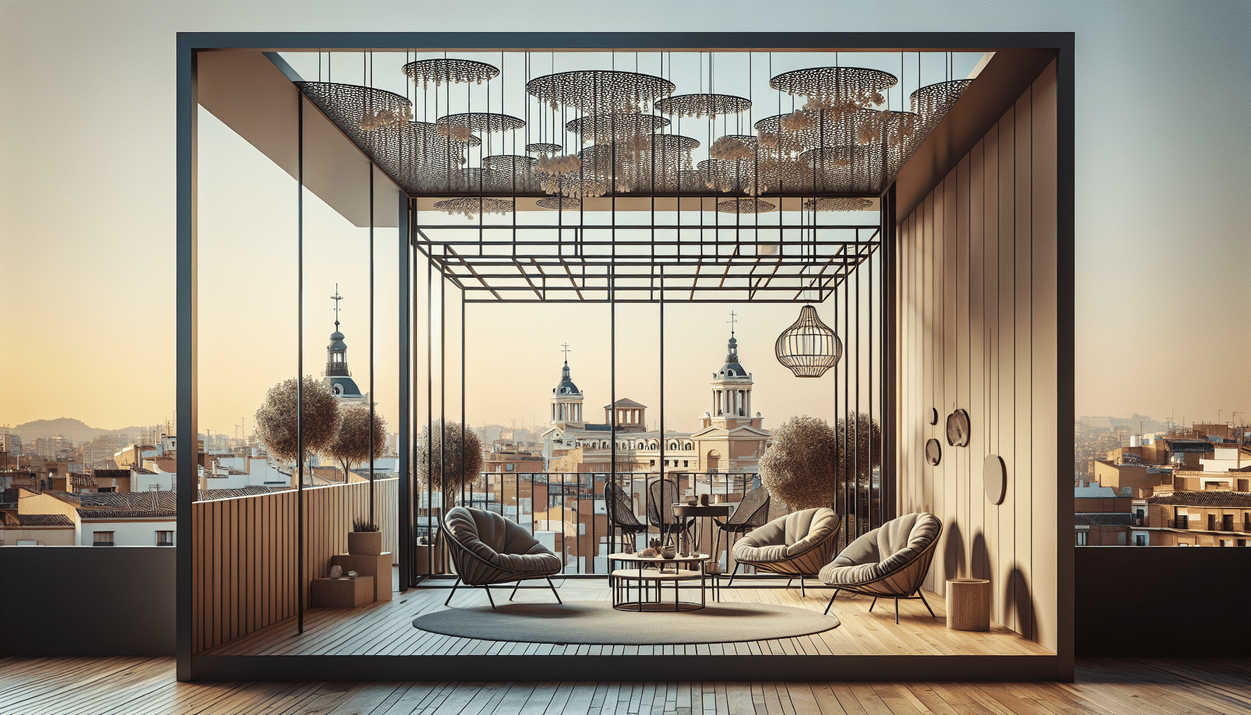 Oasis Minimalista con Terraza en el Centro de Madrid