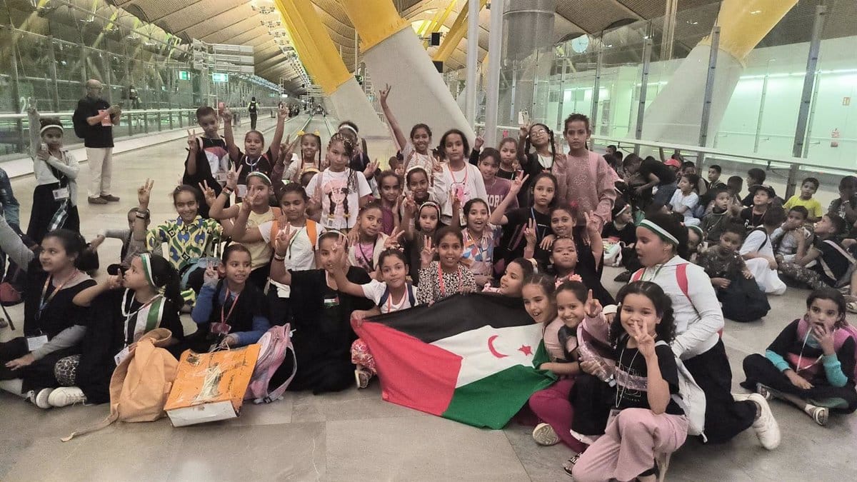Acogida de 173 niños saharauis refugiados en Castilla-La Mancha durante las Vacaciones en Paz.