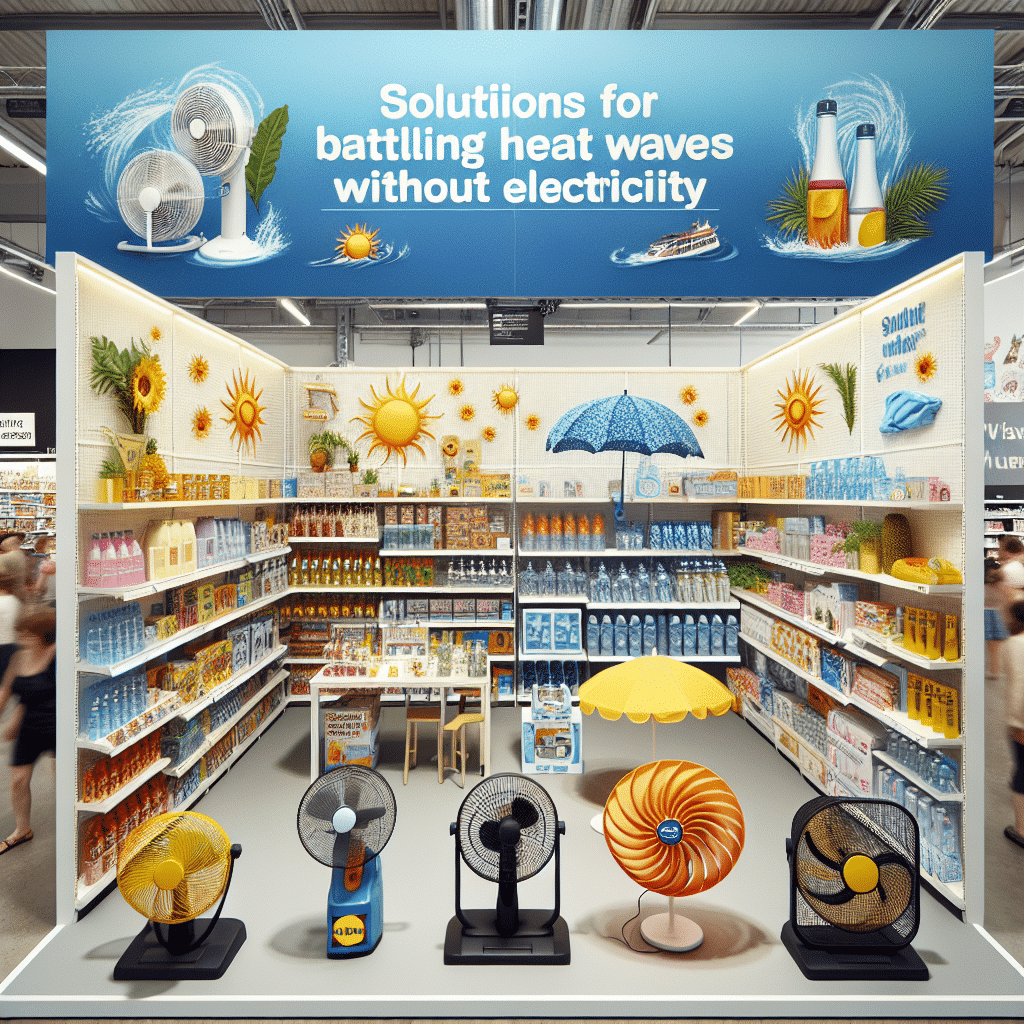 Lidl Ofrece Soluciones para Combatir la Ola de Calor sin Usar Electricidad