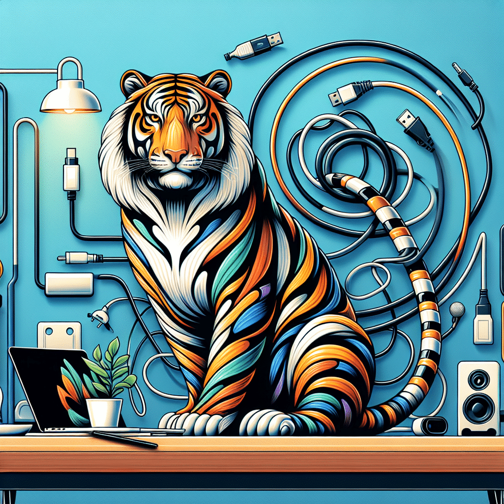 La Innovadora Solución de Tiger para Organizar y Proteger Tus Cables de Forma Eficiente