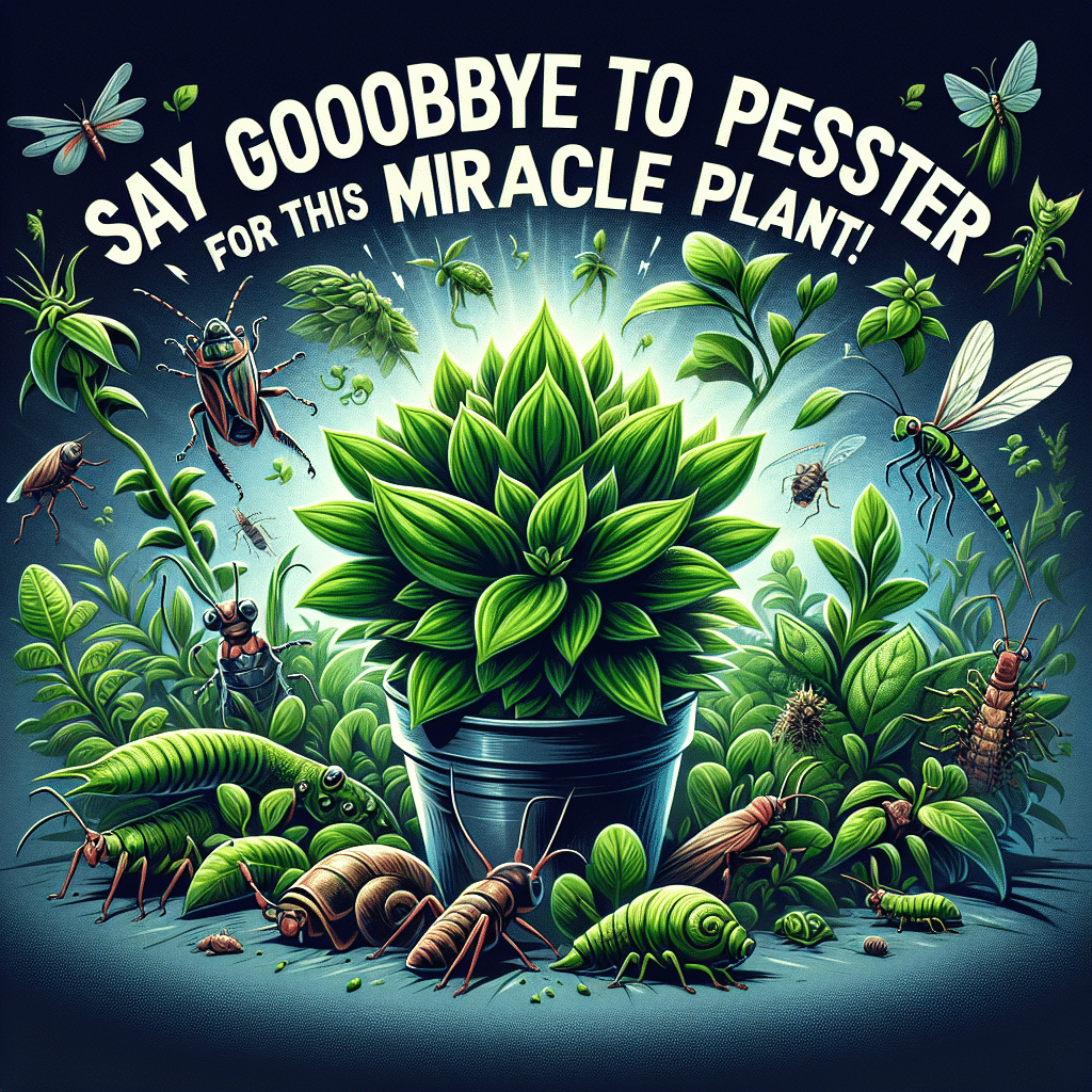 ¡Despídete de las Plagas para Siempre con Esta Planta Milagrosa!