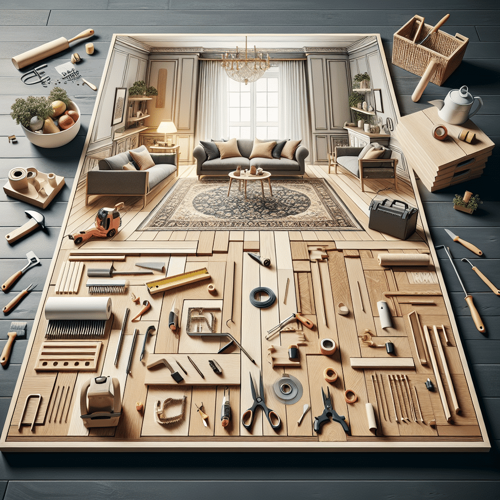 Renueva Tu Suelo con Lujoso Parqué Sin Obras por Menos de 15 Euros en Leroy Merlin