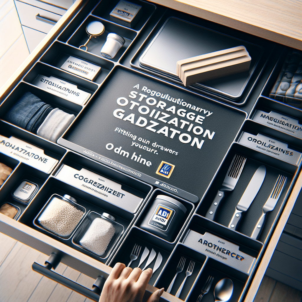 Aldi Presenta su Revolucionario Gadget que Optimiza el Almacenamiento de Cajones en el Hogar