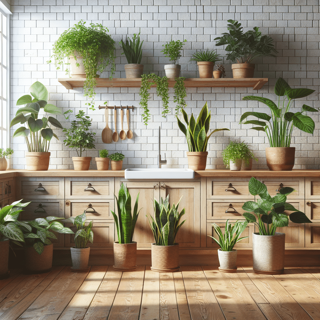 Cinco Plantas de Bajo Mantenimiento para Revitalizar tu Cocina