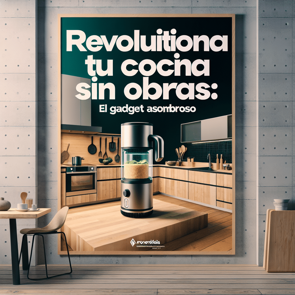 Revoluciona tu Cocina sin Obras: El Gadget Asombroso de Leroy Merlin