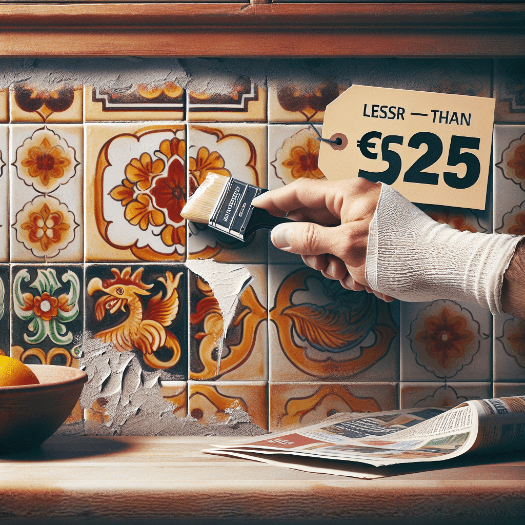 Transforma Tu Cocina: Renueva Azulejos Viejos Sin Obras por Menos de 25 Euros
