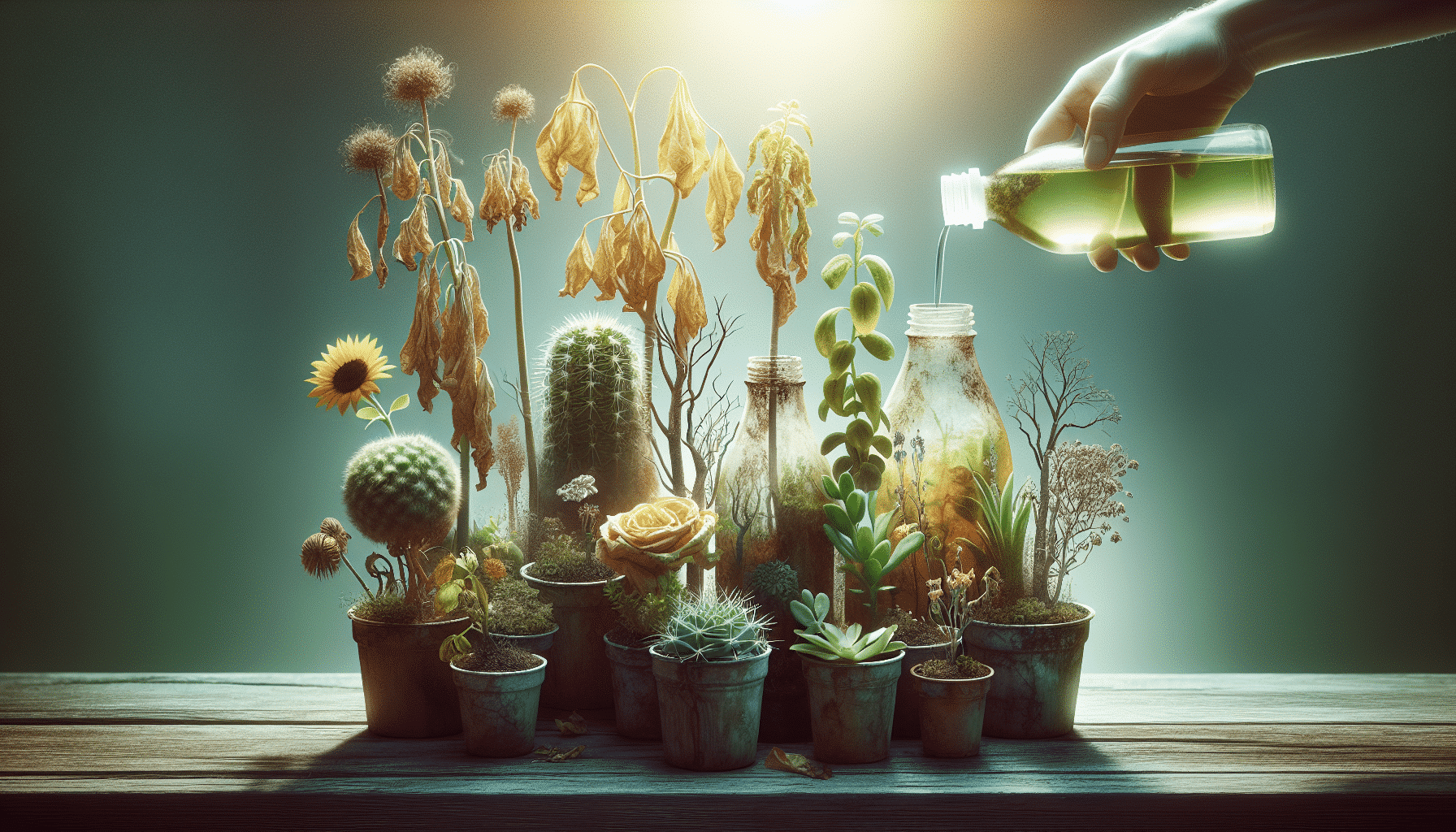 Transforma Tus Plantas Marchitas: El Secreto del Abono Casero que Resucita en Días