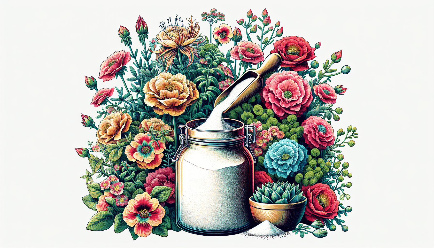 Bicarbonato de Sodio: La Clave para Que Tus Plantas Florezcan Abundantemente