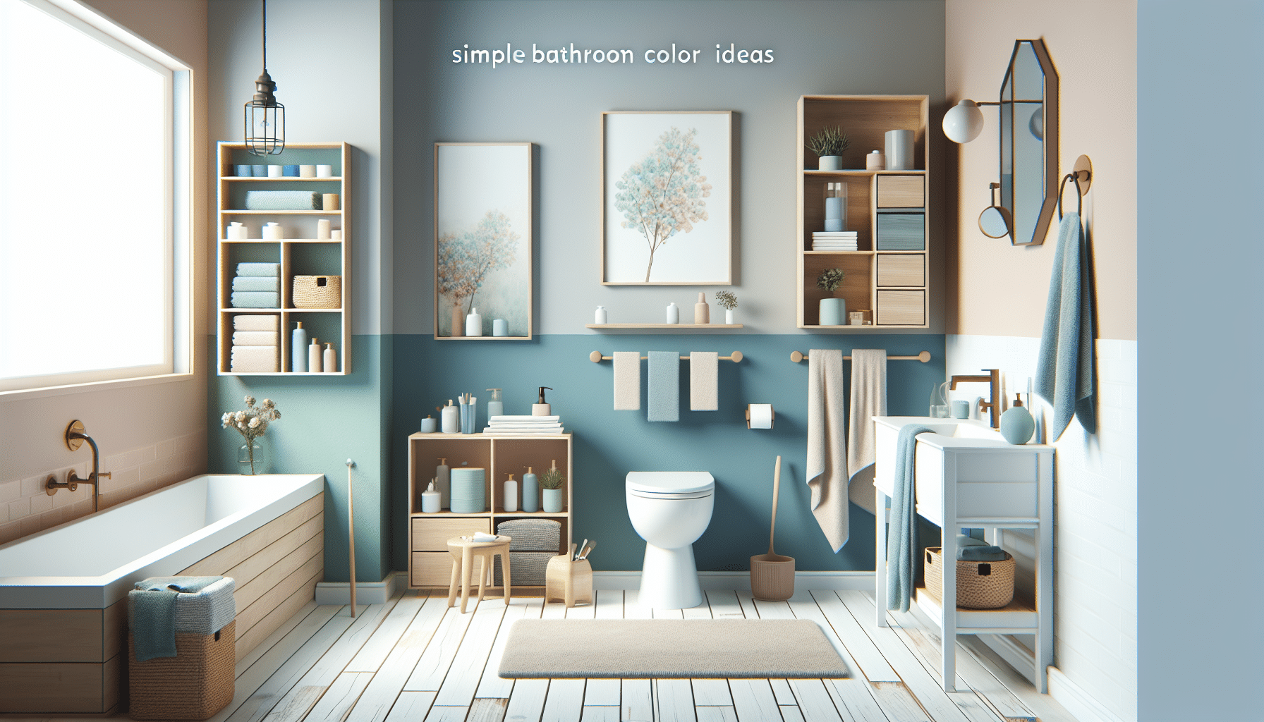 Transforma Tu Baño con Estos Colores Sencillos: ¡Ideas Inspiradoras!
