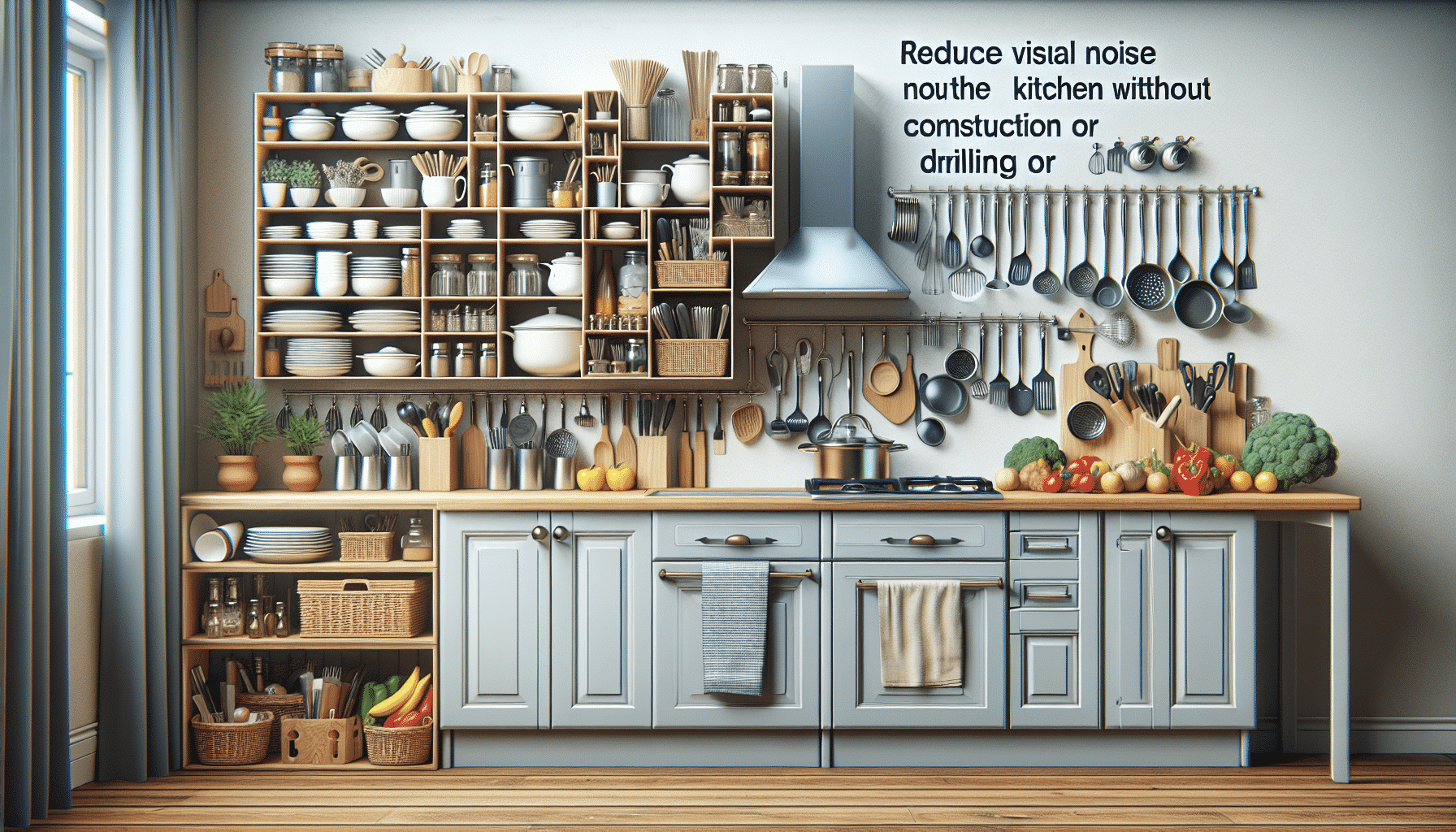 Reducir el Ruido Visual en la Cocina sin Obras ni Taladros: El Truco de Almacenamiento Viral de TikTok