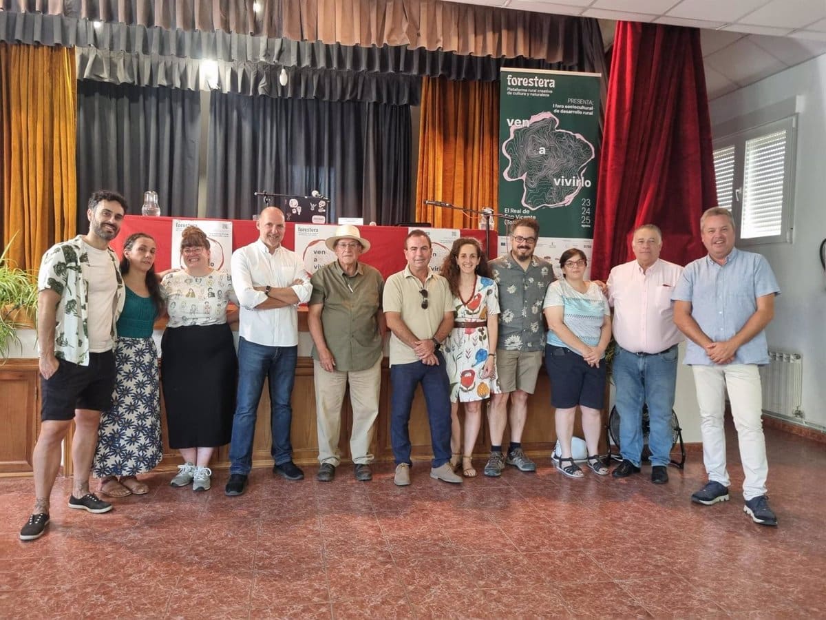 Finaliza con gran participación el I Foro Sociocultural de Desarrollo Rural en Forestera, Garciotum y el Real de San Vicente.
