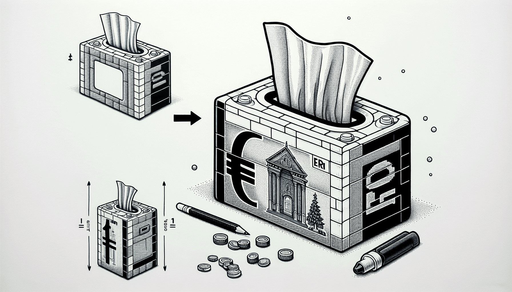 Transforma Un Dispensador De Pañuelos Económico En Un Práctico Ladrillo Almacenador Similar A LEGO
