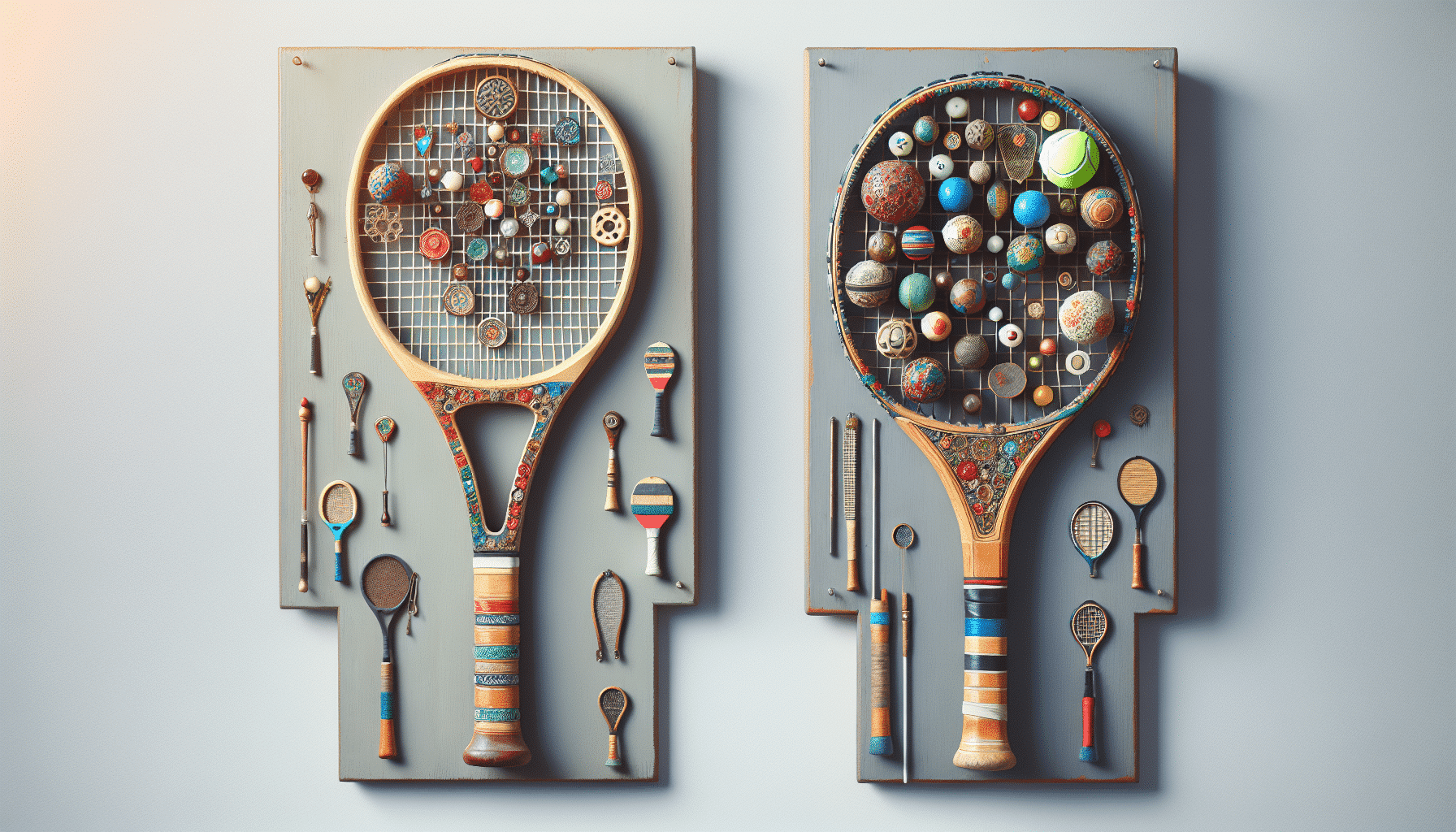 Transforma Raquetas Antiguas: Dos Proyectos Creativos para Decoración y Organización en el Hogar