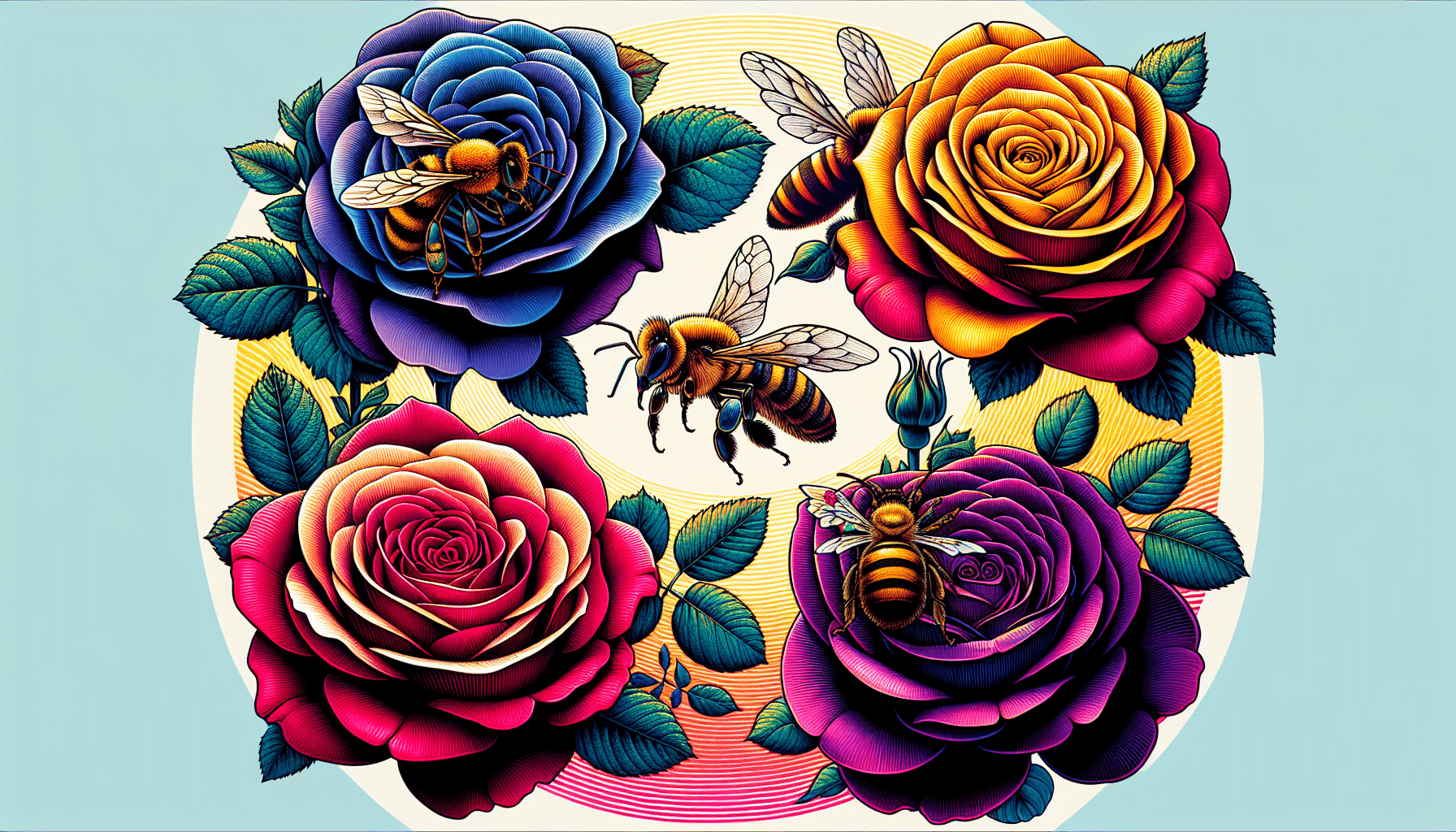 Cuatro Variedades de Rosas Que Potenciarán la Salud de las Abejas en tu Jardín