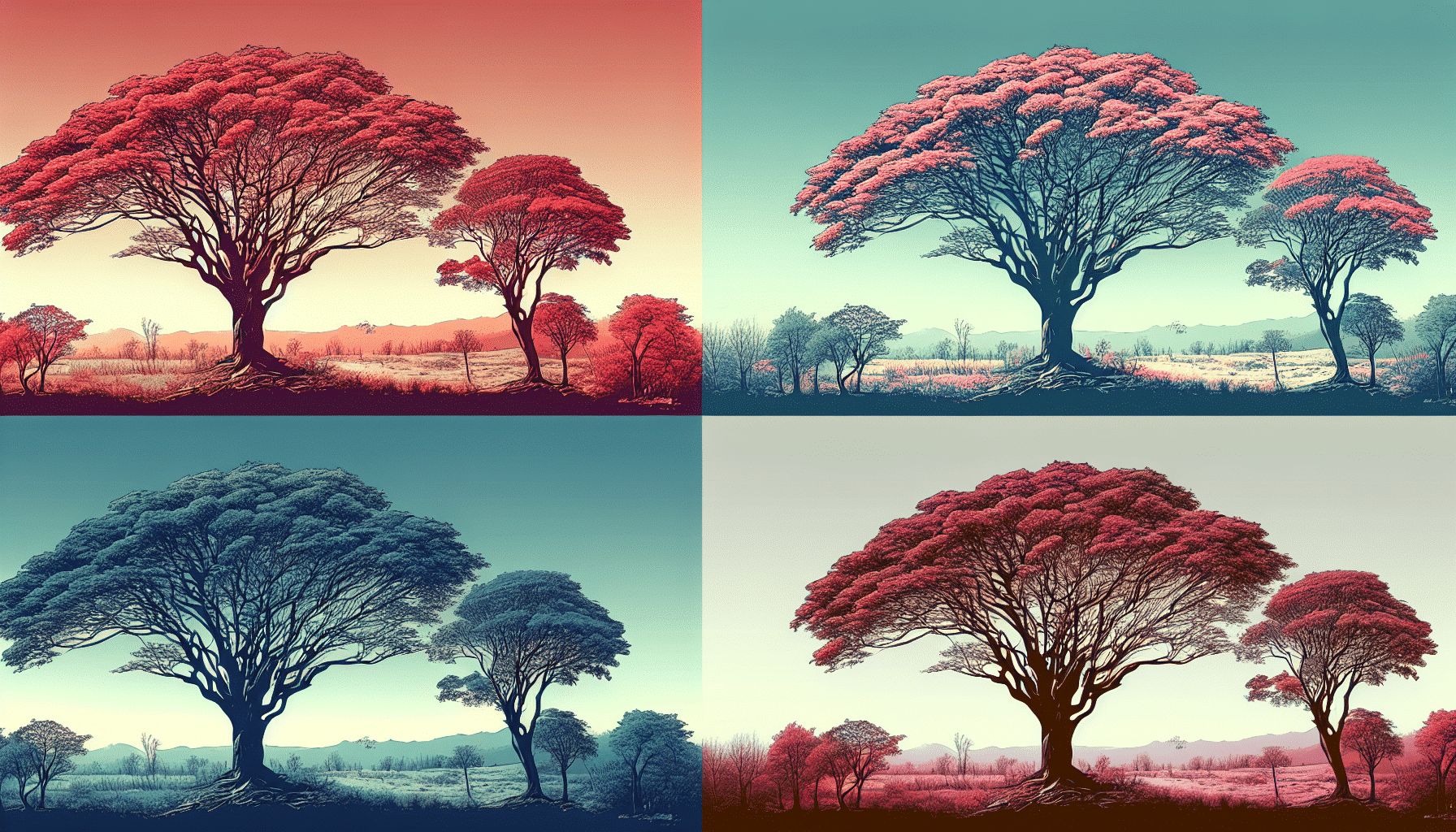Cuatro Árboles Hermosos y Resilientes que Prosperan en Tiempos de Sequía
