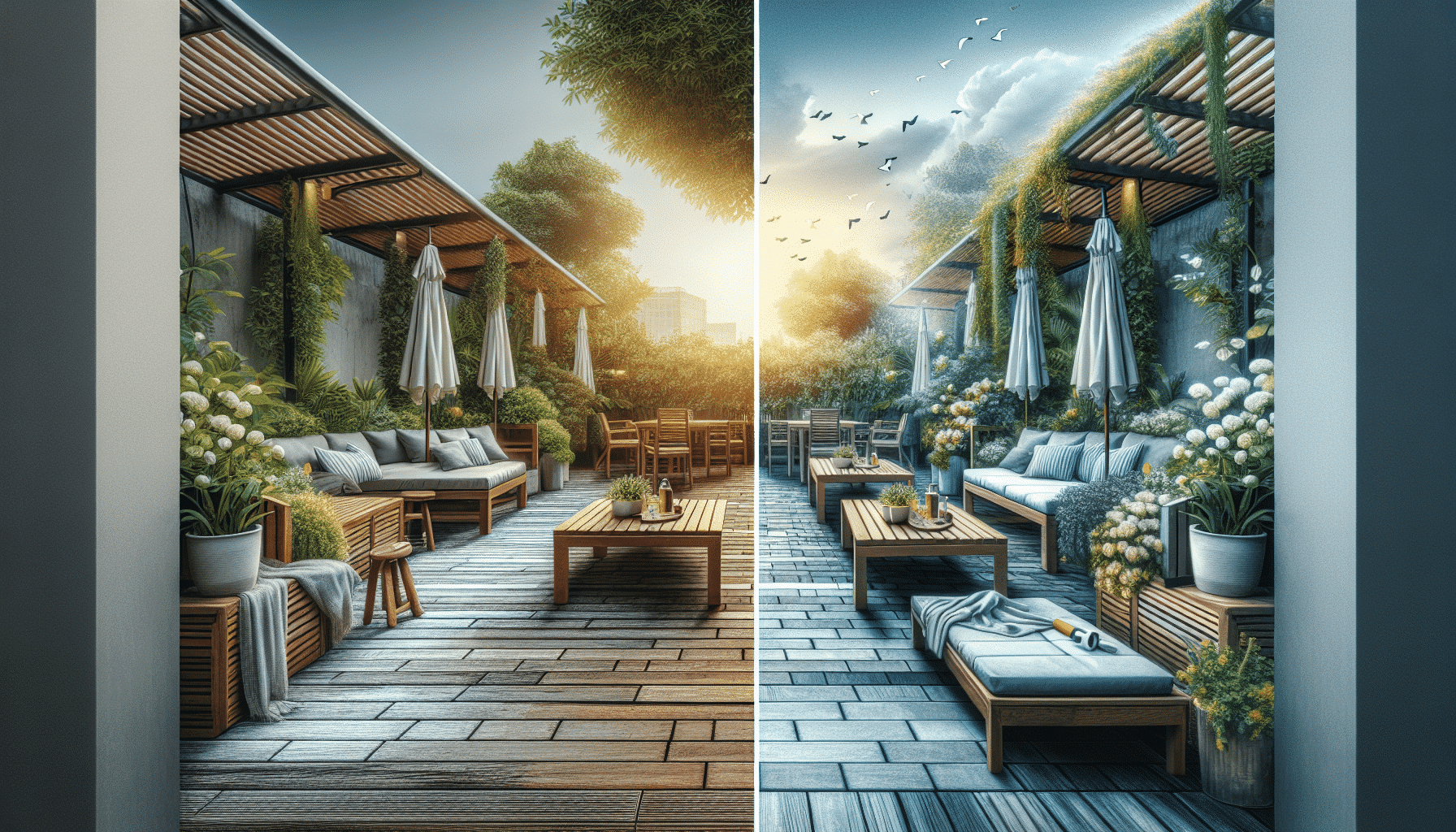 De Espacio Monótono a Oasis Moderno: Transforma tu Terraza sin Obras