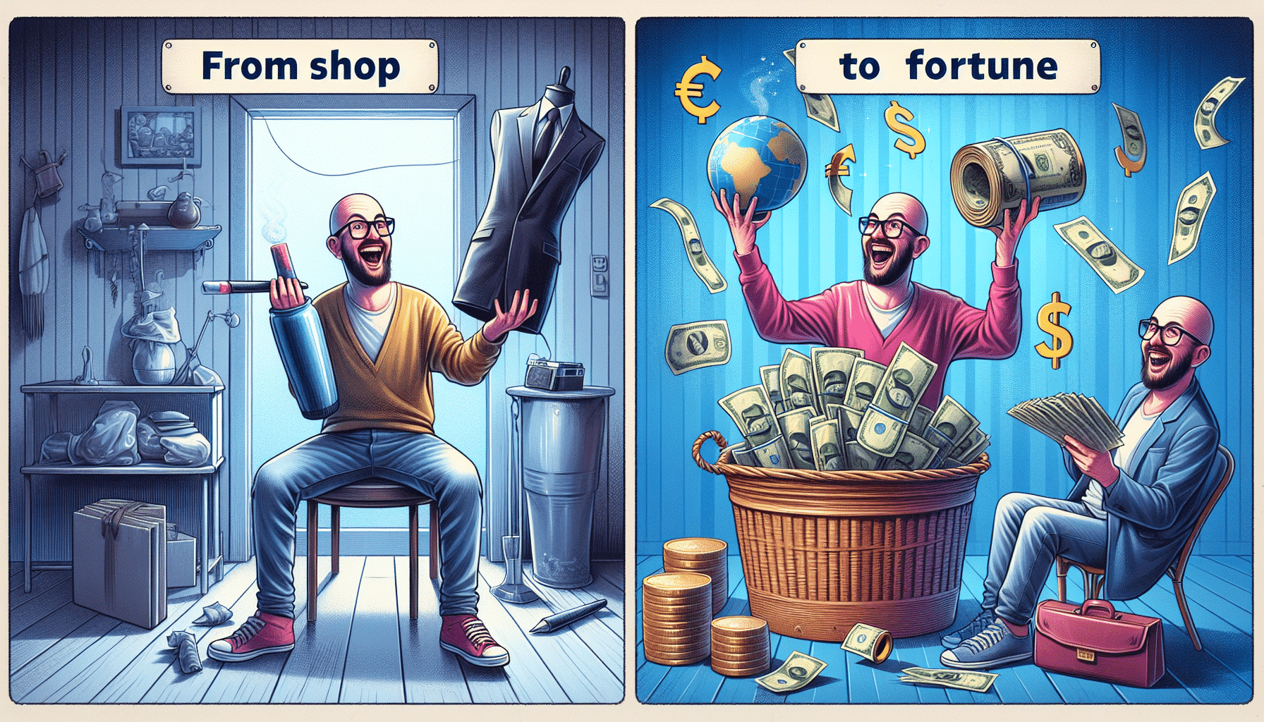 De la Tienda al Tesoro: Transformó 37 Euros en 2300 con Ventas de Segunda Mano