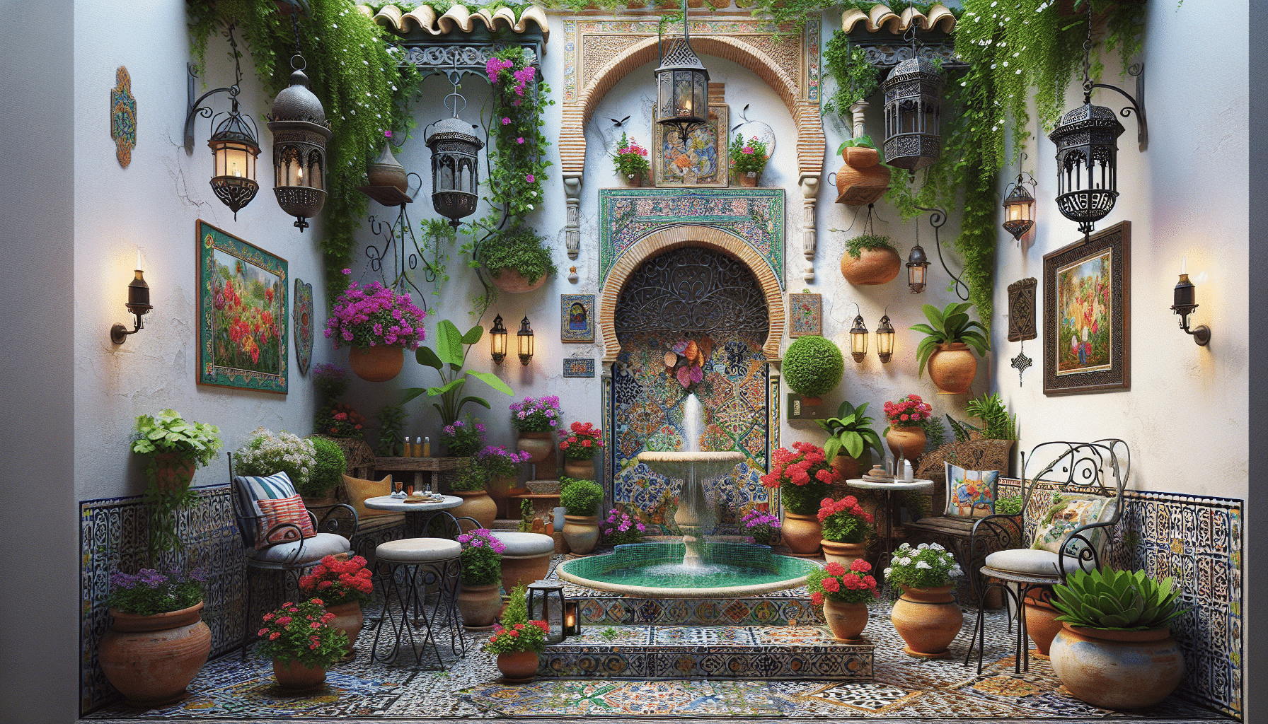 Transforma tu Patio Andaluz Pequeño: Consejos y Trucos Esenciales para una Decoración Encantadora