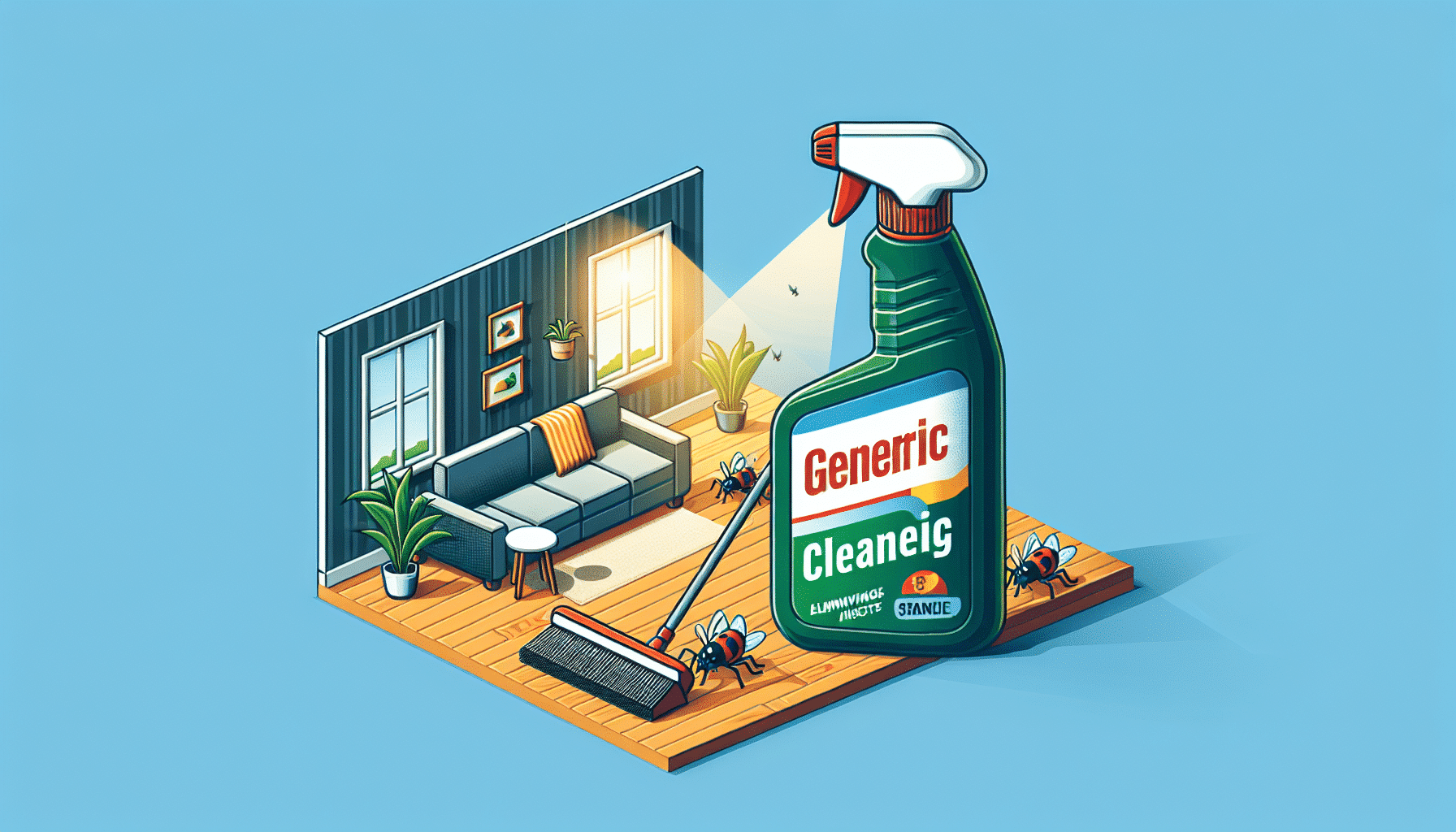 Elimina los Insectos de tu Hogar este Verano con el Limpiador Estrella de Mercadona