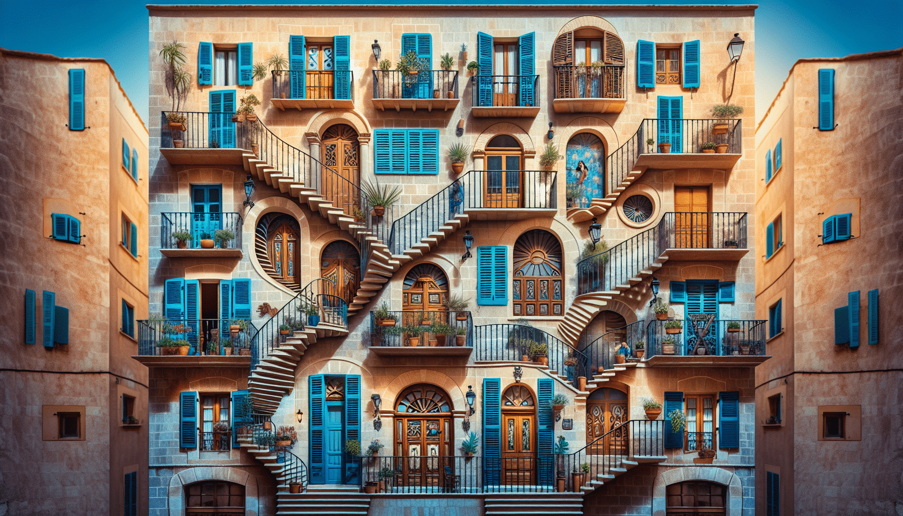 El Enigma Ibérico: La Inconfundible Presencia de Persianas en Ventanas y Balcones de España