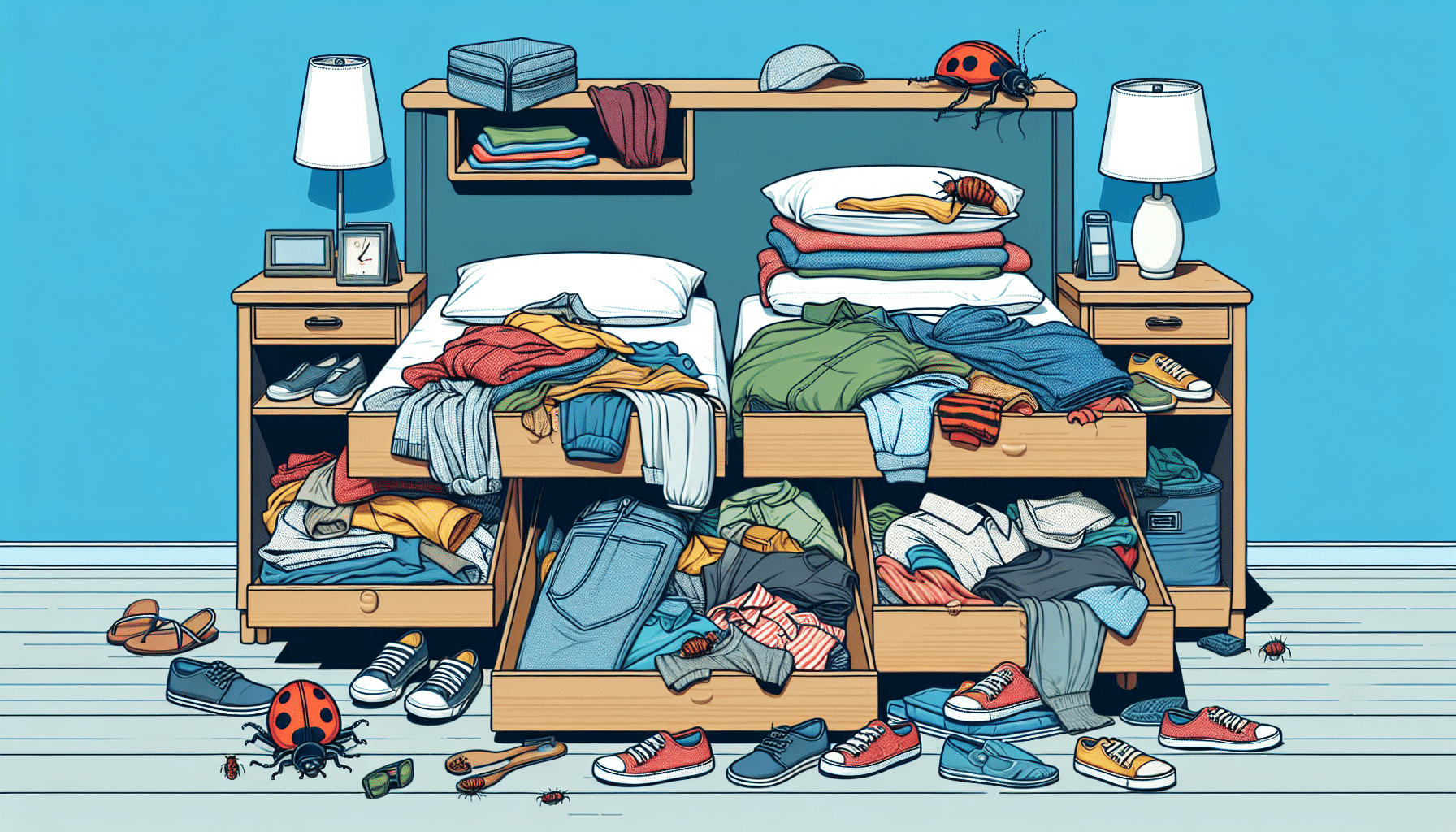 Chinches de Verano: La Razón para Evitar los Cajones de Hotel para Guardar Ropa