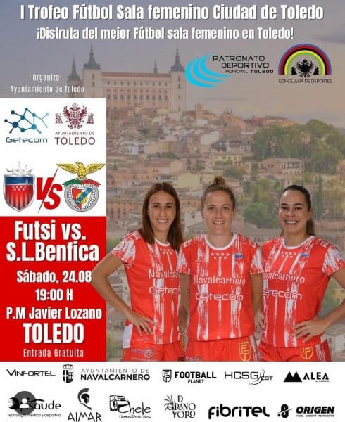 Este Sábado se Llevará a Cabo el Primer Trofeo de Fútbol Sala Femenino “Ciudad de Toledo” en el Pabellón Javier Lozano