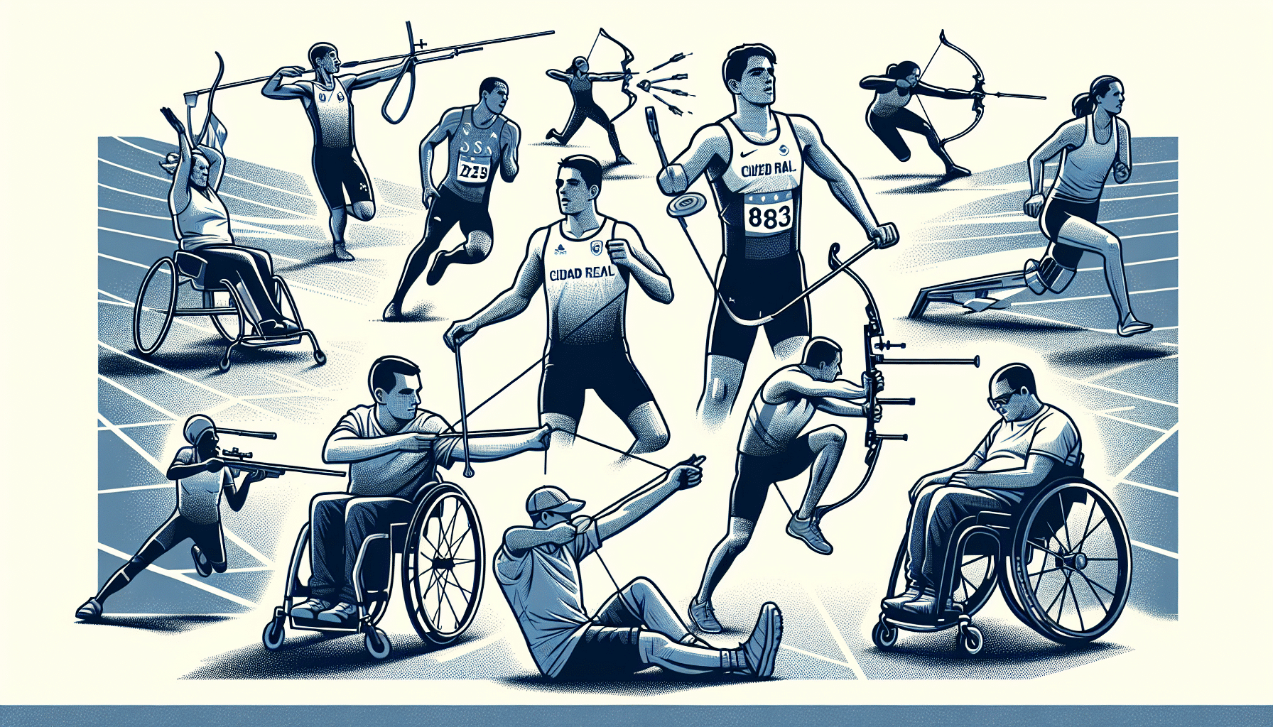 La Junta apoya a 7 paralímpicos, incluidos 3 de Ciudad Real, rumbo a París 2024