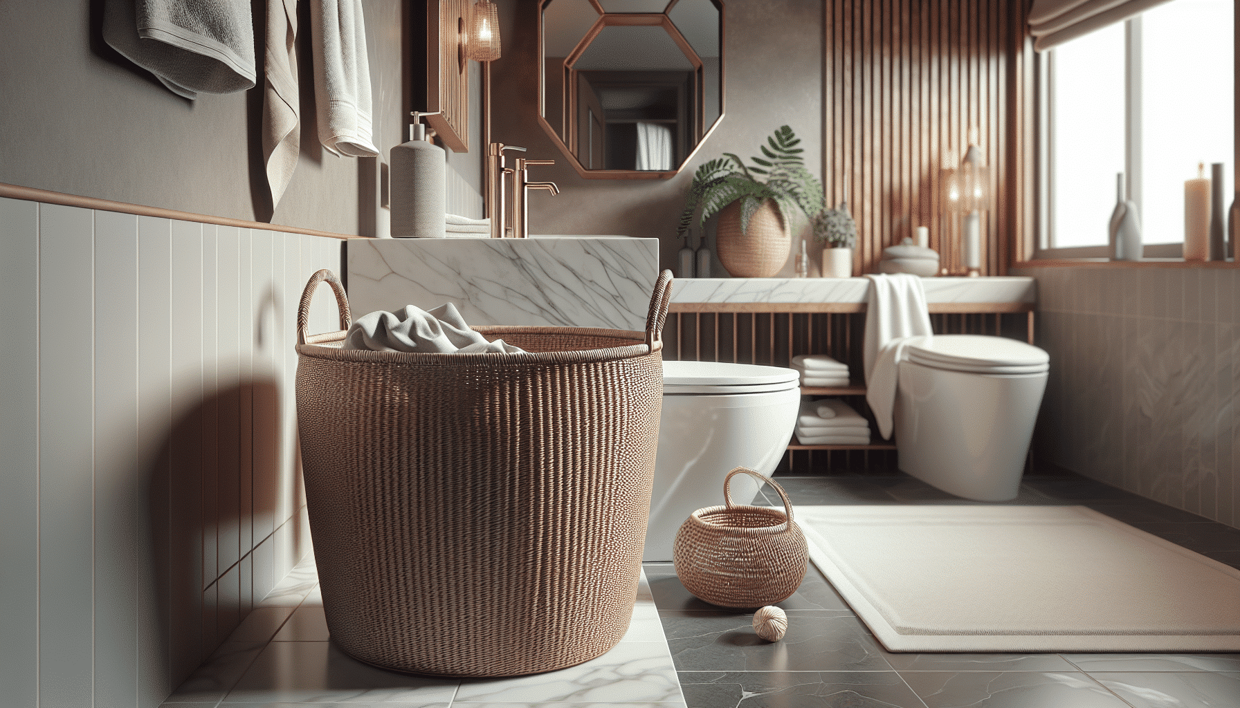 Lidl Transforma el Estilo del Baño con un Cesto de Ropa Sucia que Supera a Zara Home