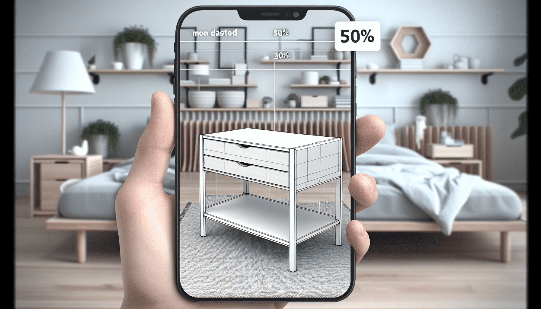 Lidl Triunfa con la Mesita de Noche Minimalista: ¡Consíguela al 50% y Da un Toque Nórdico a tu Dormitorio!