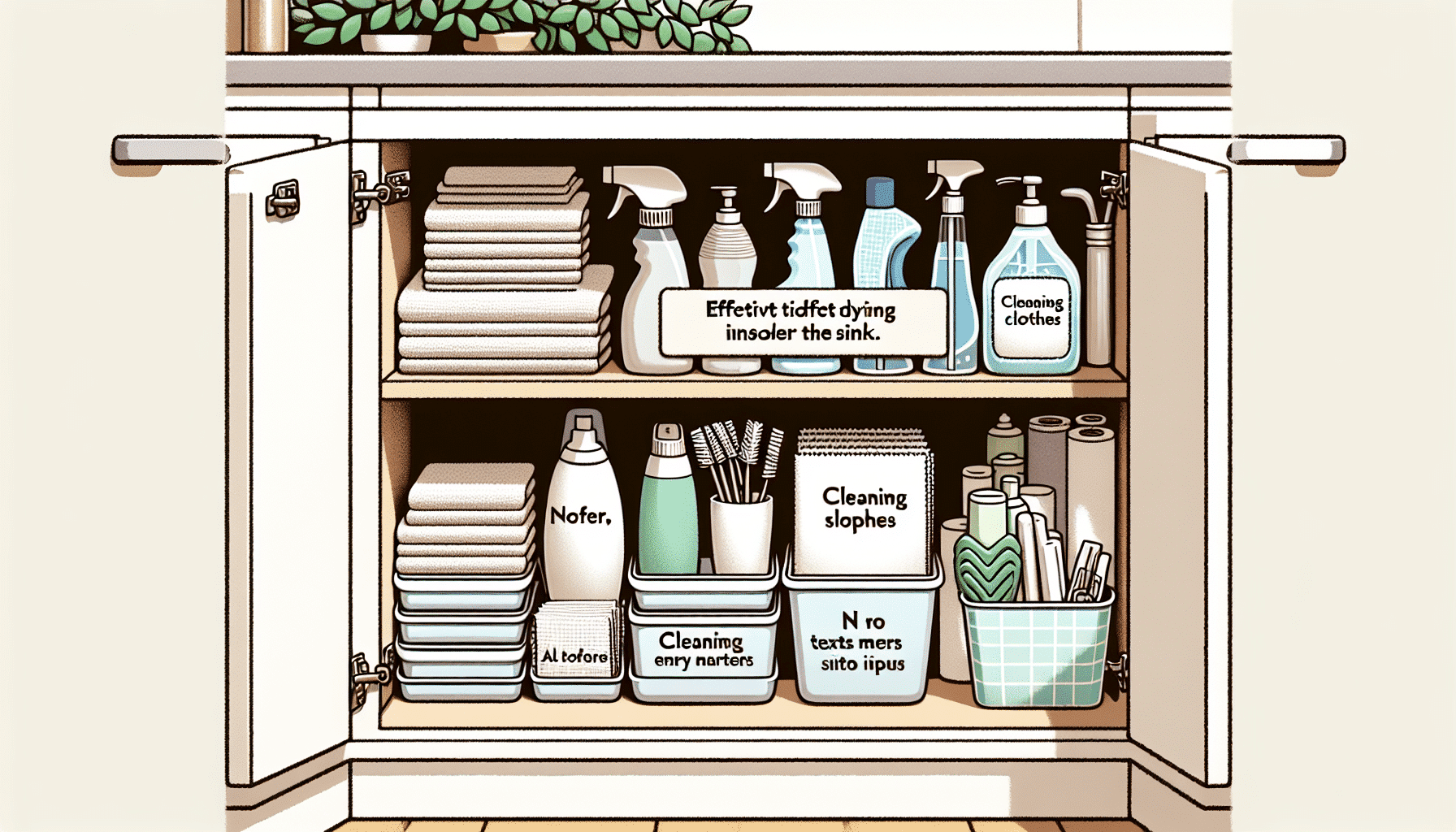 Transforma tu Espacio bajo el Fregadero: Trucos de Marie Kondo para una Organización Impecable