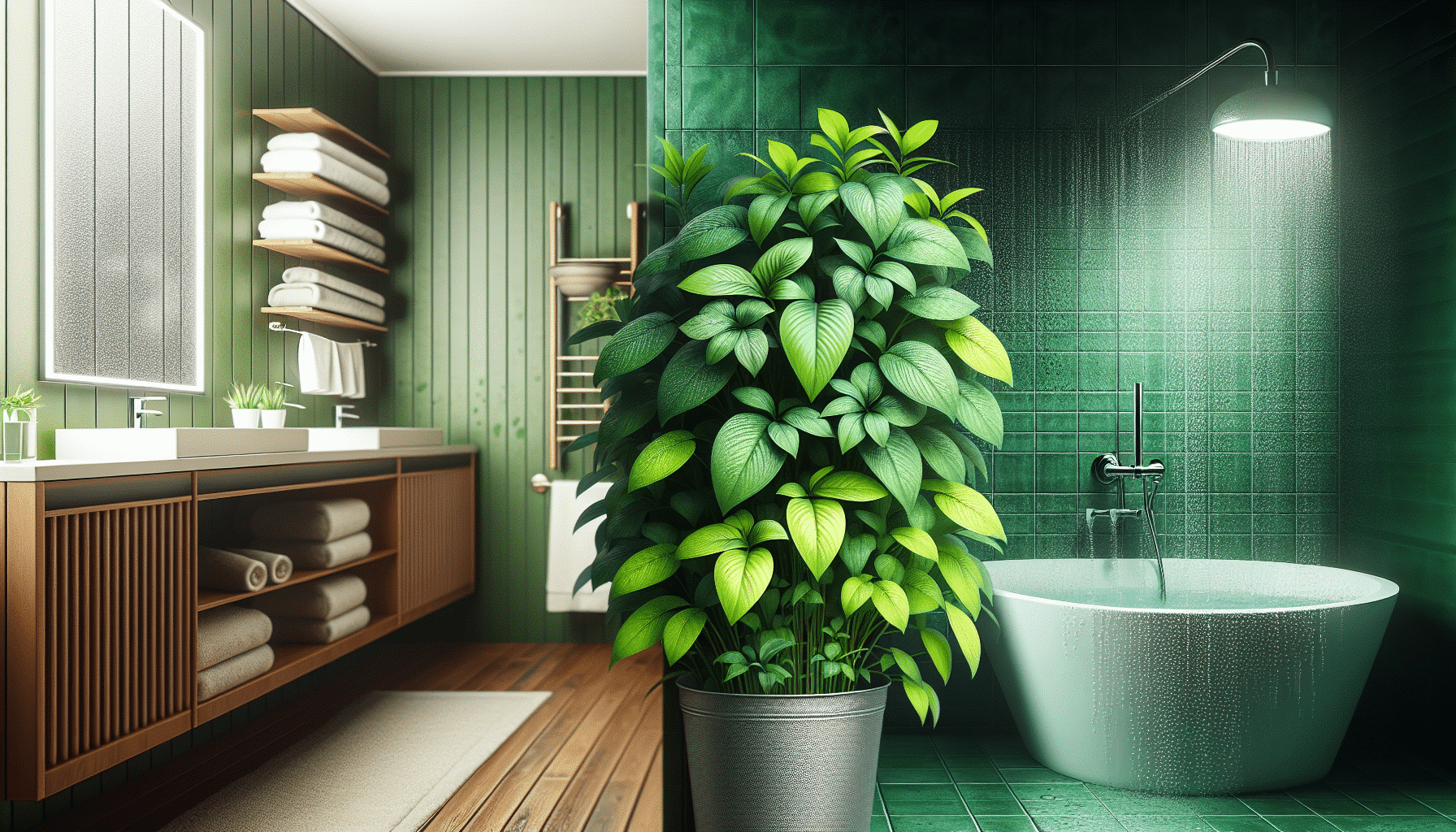 Planta de Interior: La Solución Ideal para Absorber Humedad y Eliminar Moho en tu Baño