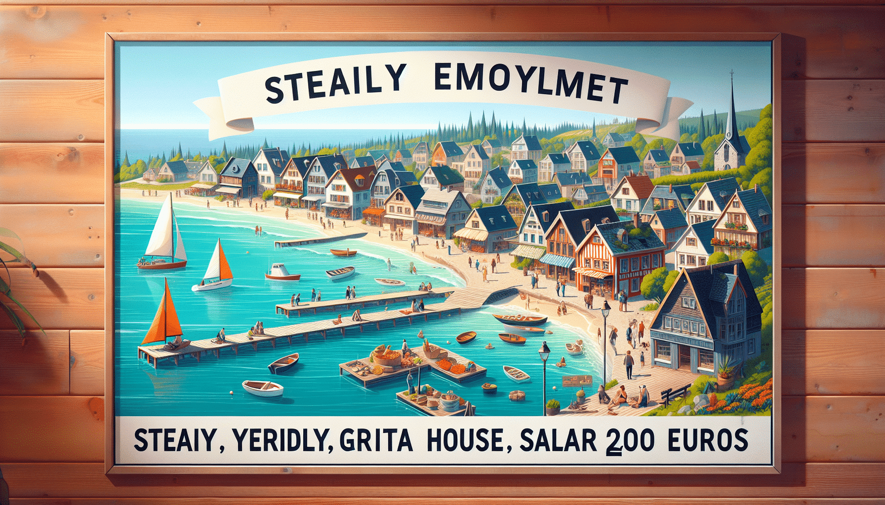 Oportunidad Única en Pueblo Costero: Empleo Estable, Vivienda Gratis y Salario de 2.000 Euros
