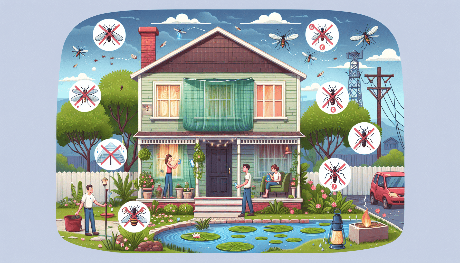 Seis Estrategias Infalibles para Mantener los Mosquitos Fuera de Tu Hogar