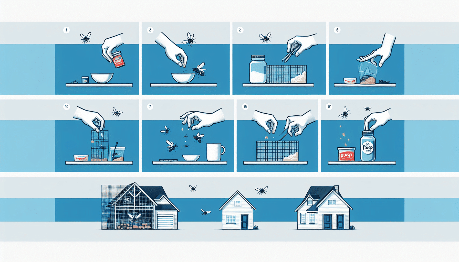 Trampa Casera, Simple y Asombrosa para Deshacerte de las Moscas: ¡Descubre el Ingrediente Secreto!