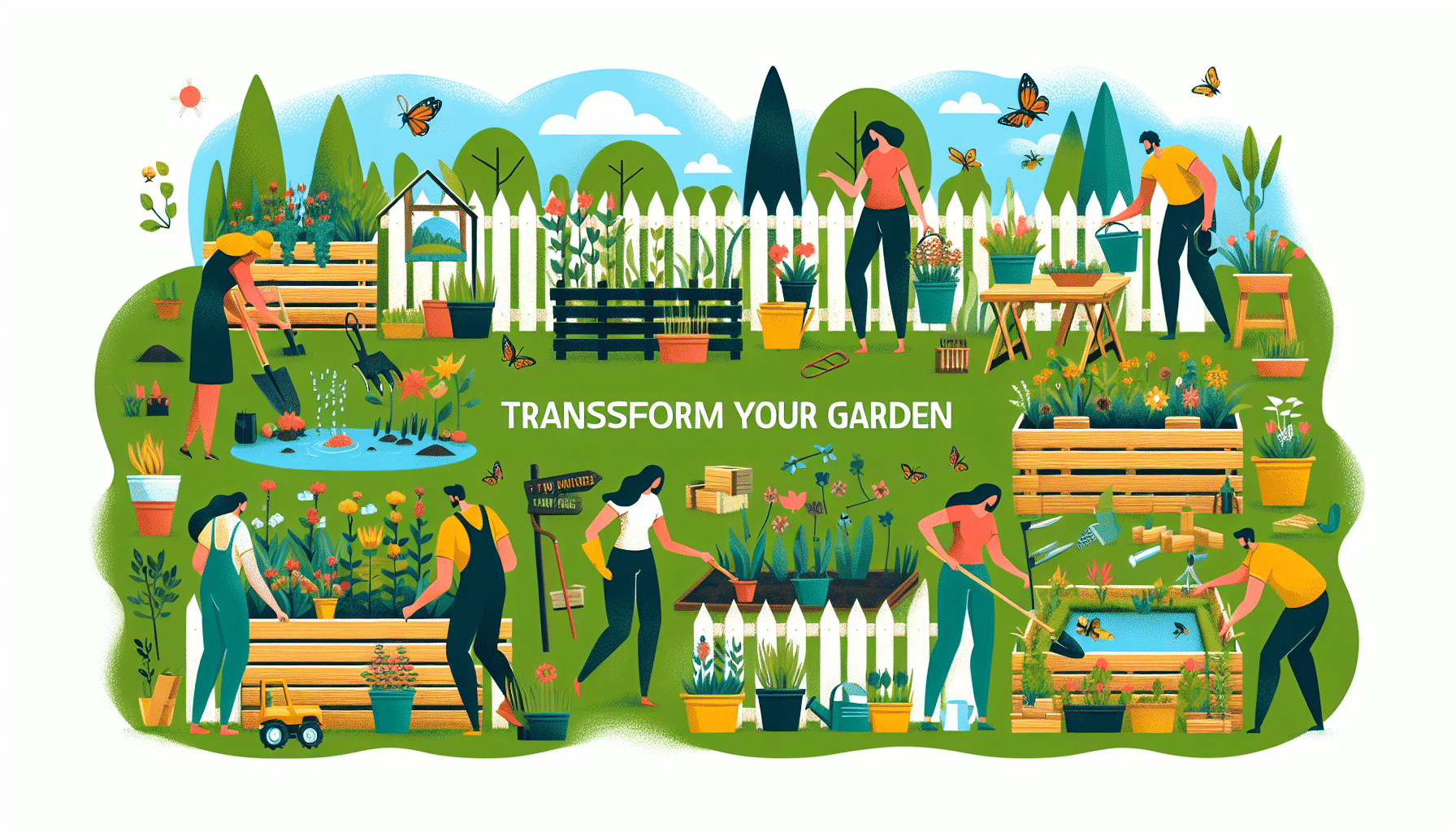 Renueva Tu Jardín con Ideas Sencillas y Creativas