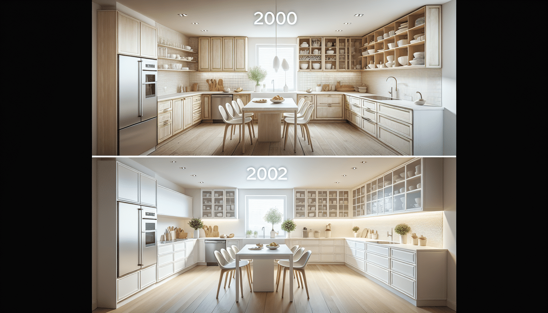 Renovación De Cocina 2000: Modernidad Minimalista y Luz Sin Necesidad De Obras