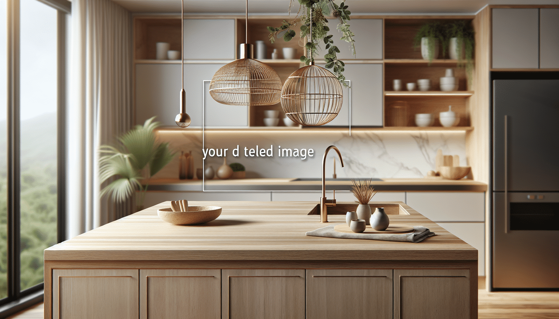 Zara Home: Solución Natural sin Obras ni Taladros con su Nueva Cesta Colgante para Encimeras