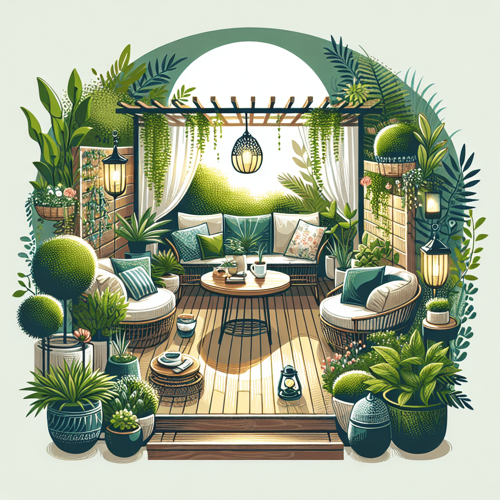 Convierte Tu Pequeña Terraza en un Oasis de Confort y Versatilidad