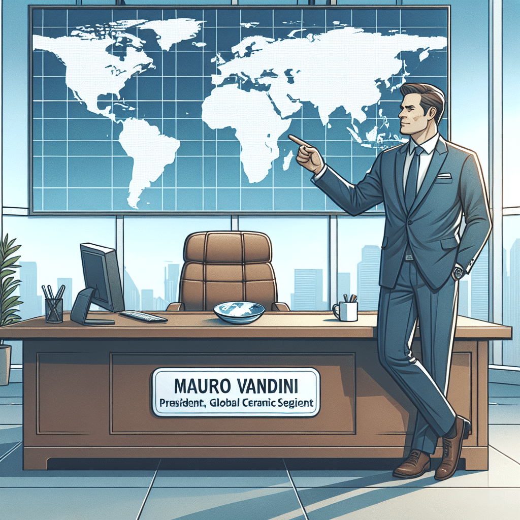 Mohawk Industries Designa a Mauro Vandini como Presidente del Segmento Cerámico Global