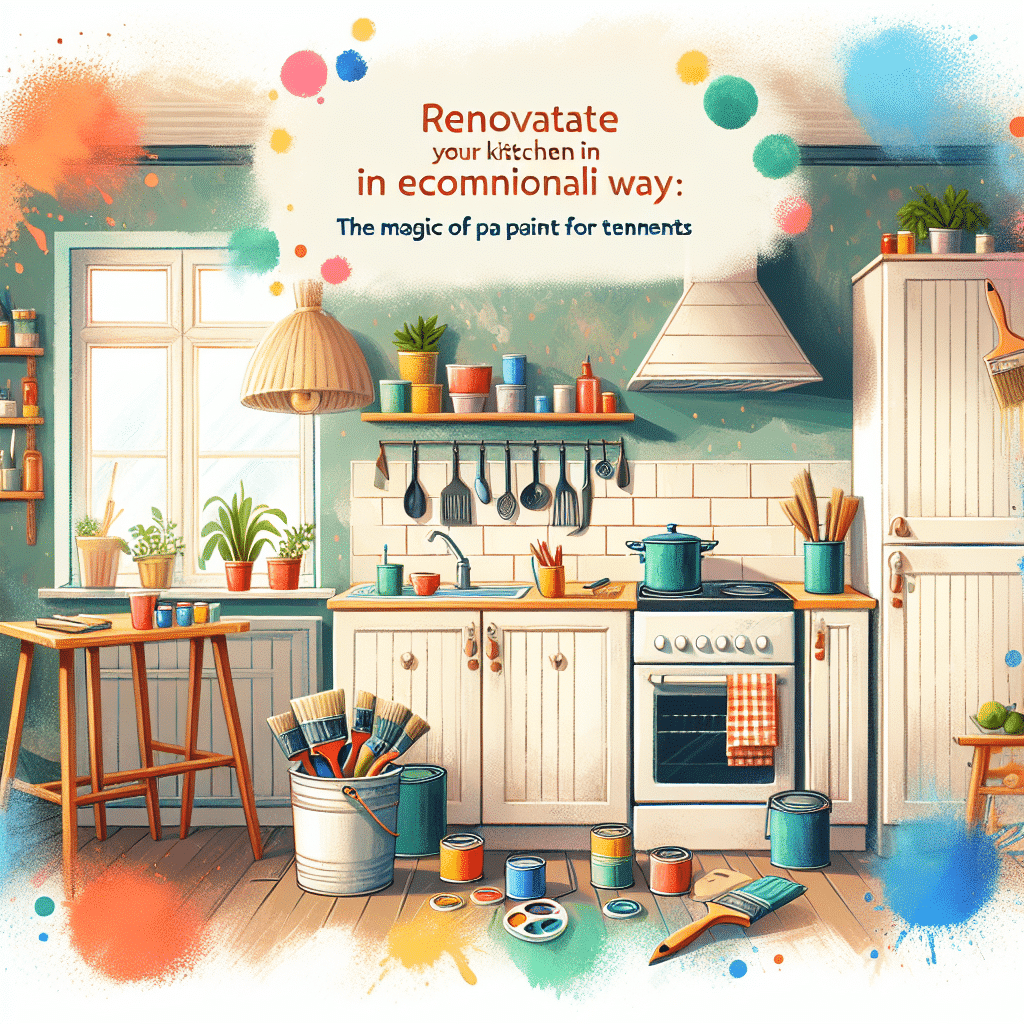 Renueva Tu Cocina de Forma Económica: La Magia de la Pintura para Inquilinos