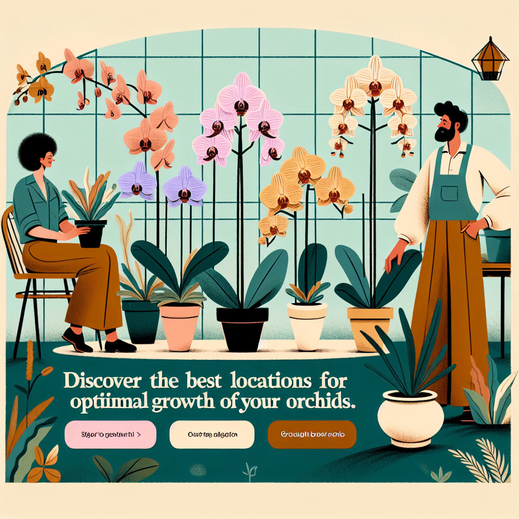 Descubre los Mejores Lugares para el Crecimiento Óptimo de tus Orquídeas