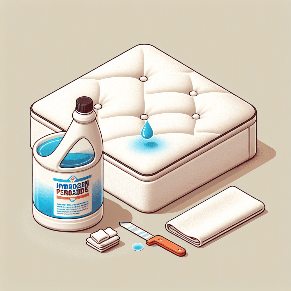 Cómo Eliminar Manchas en el Colchón Usando Agua Oxigenada: Consejos Prácticos