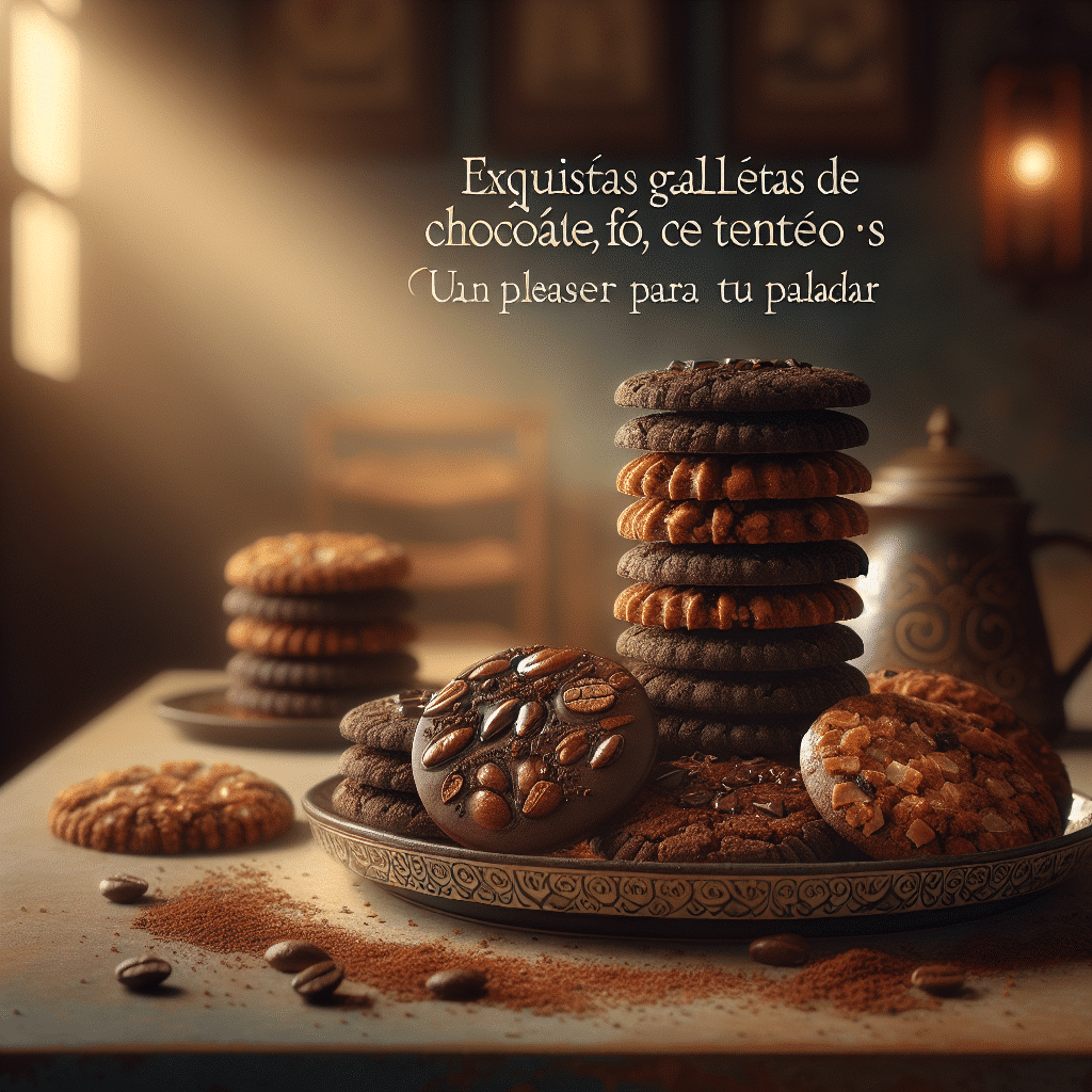Exquisitas Galletas de Chocolate, Café y Centeno: Un Placer para tu Paladar