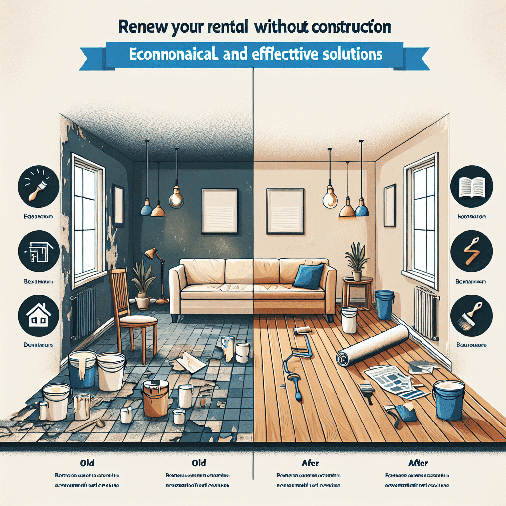 Renueva Tu Piso de Alquiler sin Obras: Soluciones Económicas y Eficaces