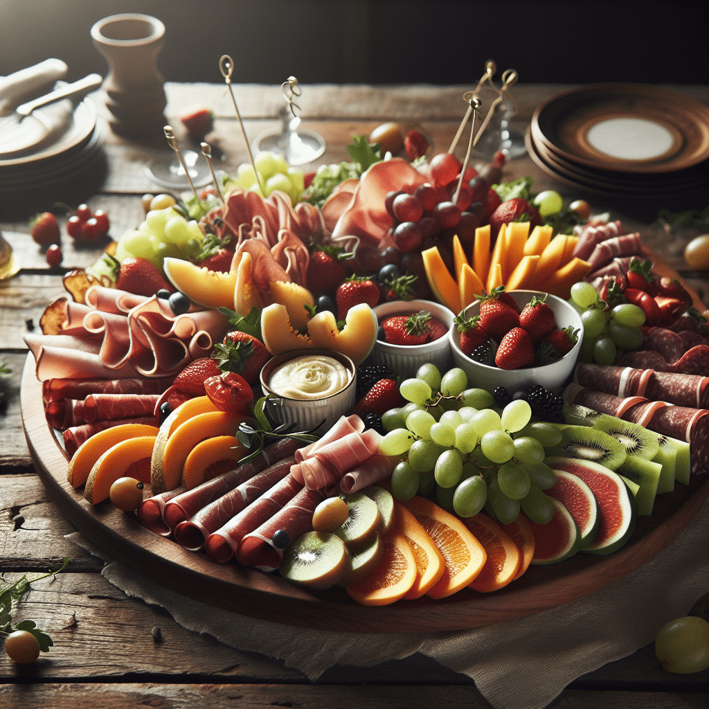 Transforma Tu Paladar: Redescubre Las Bandejas de Carne y Fruta con Elegancia y Sencillez
