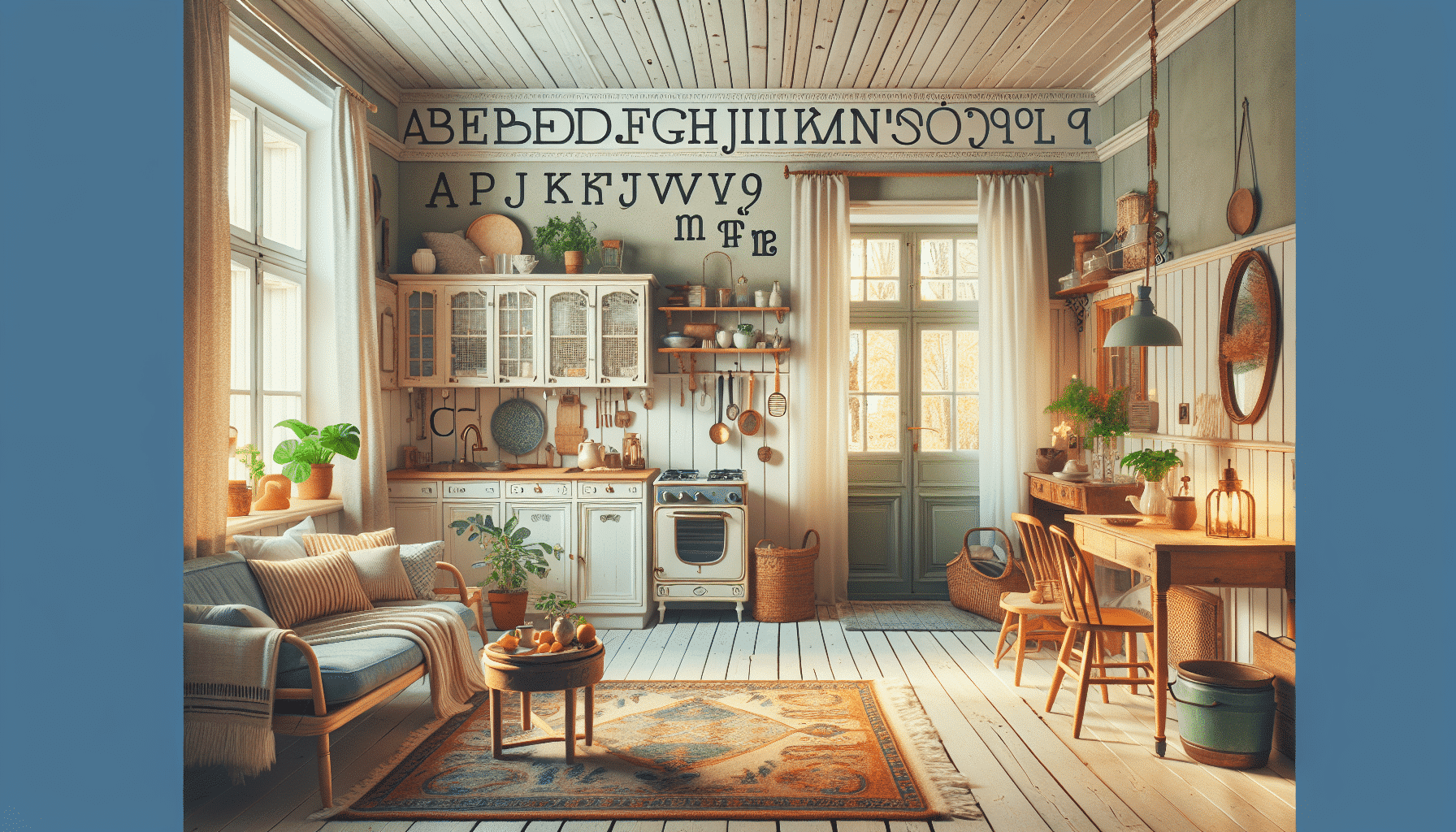 Encantador Apartamento Sueco de Estilo Vintage