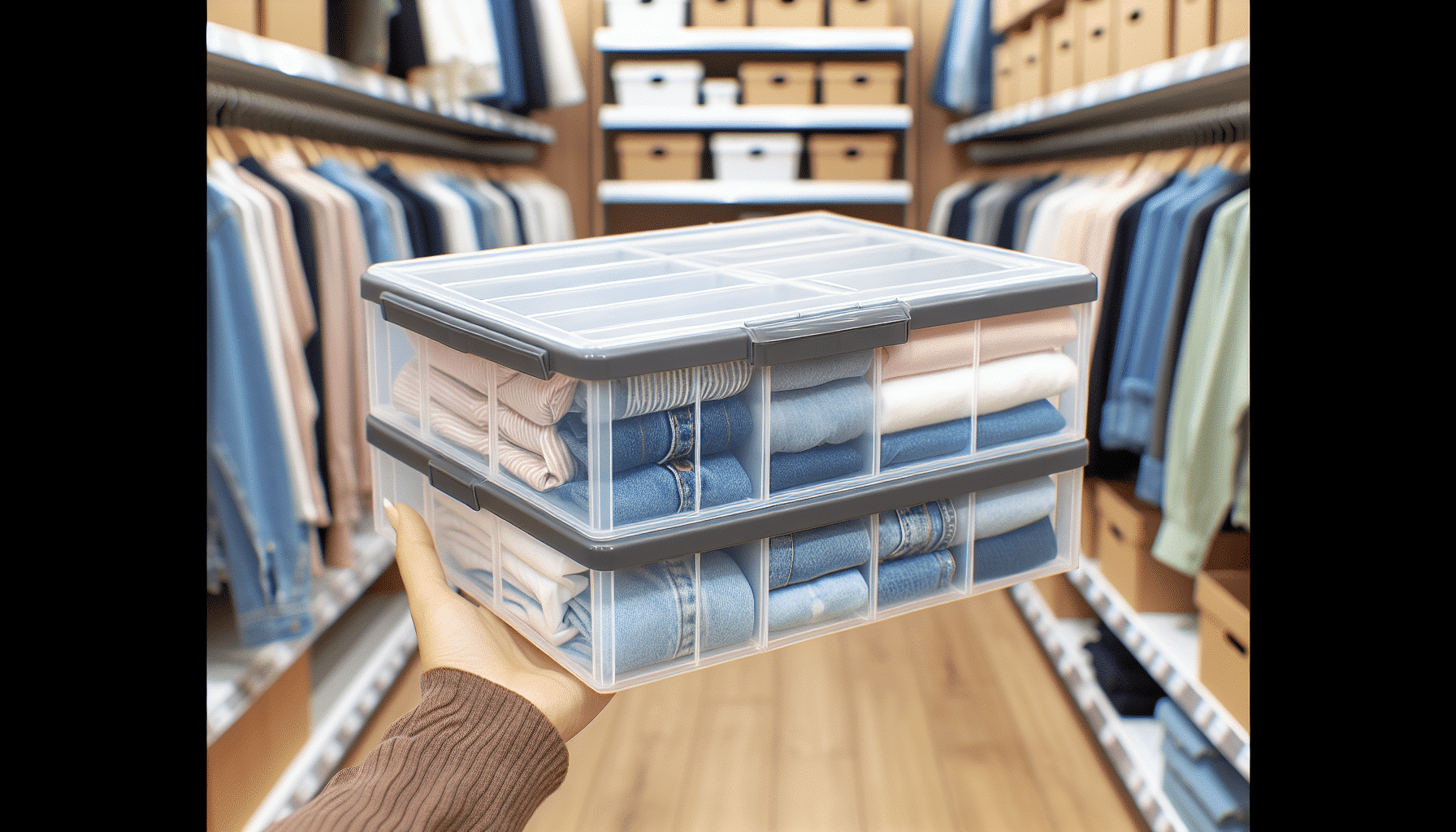 Organiza Tu Armario De Manera Económica Con La Caja De Ordenación De Lidl