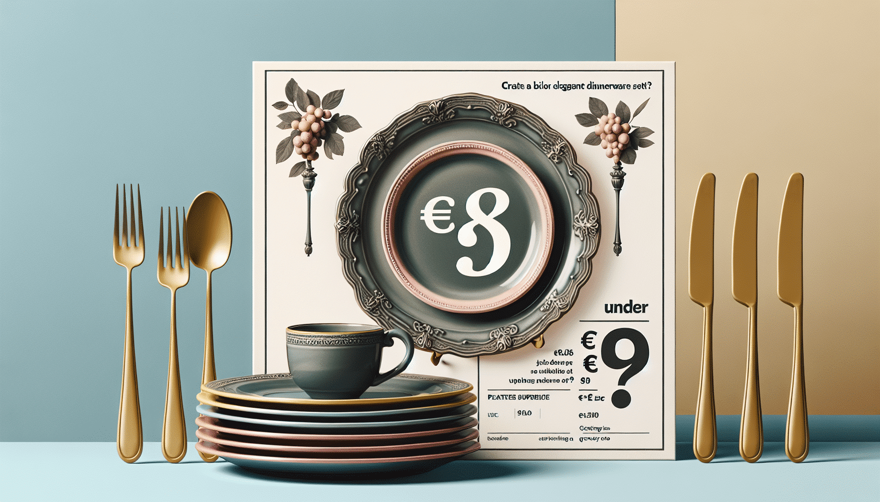 Aprovecha la Oferta: Carrefour Lanza Elegante Vajilla Bicolor a Solo 7.99 Euros