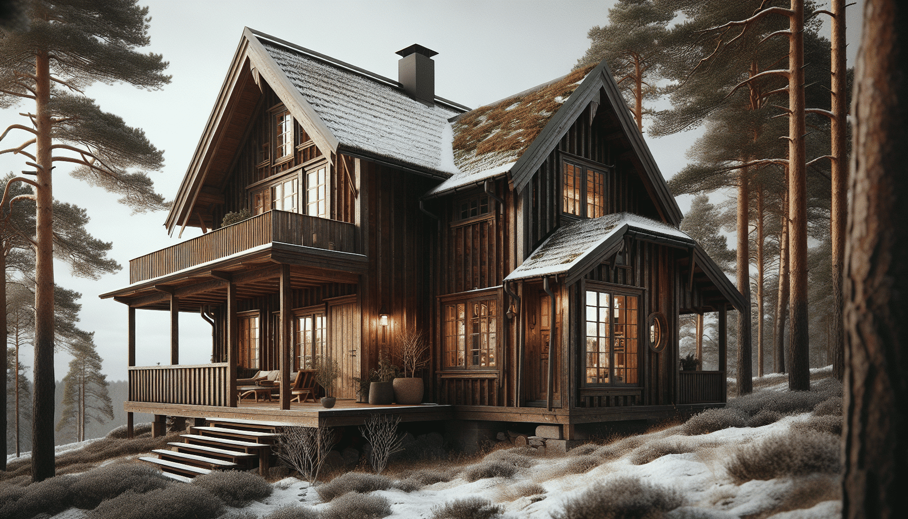 Refugio de Madera: Una Escapada Rústica y Encantadora en el Corazón de Suecia