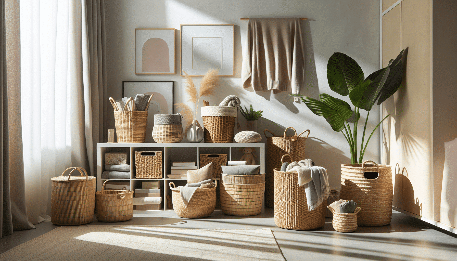 Soluciones de Almacenaje con Estilo: Transformando tu Hogar con Cestas Elegantes y Sofisticadas